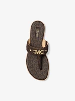 Farrah Signature Logo Sandal