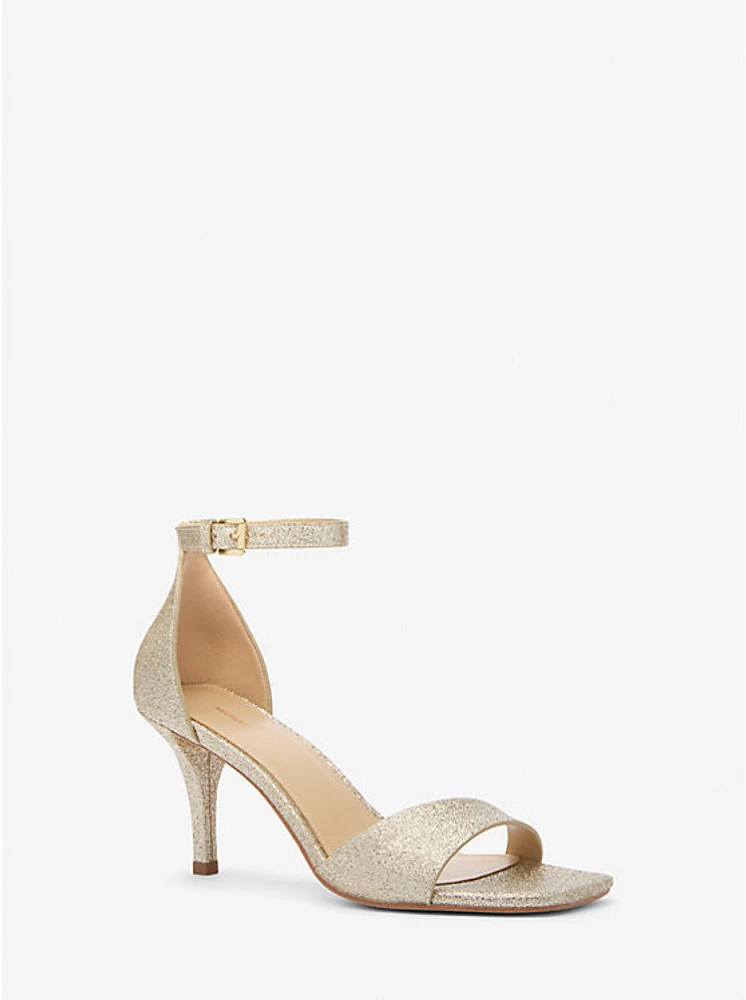 Jaida Metallic Leather Sandal