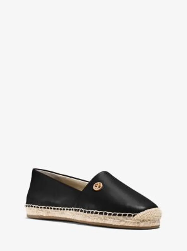 Kendrick Leather Slip-On Espadrille