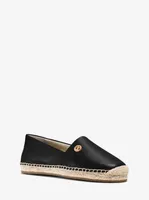 Kendrick Leather Slip-On Espadrille