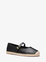 Lynn Leather Ballet Espadrille