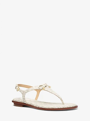 Nori Signature Logo Sandal