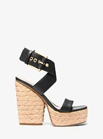 Rhoda Leather Platform Sandal