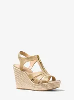 Berkley Metallic Wedge Sandal