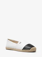 Kendrick Leather Slip-On Espadrille