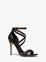 Astrid Braided Faux Leather Sandal
