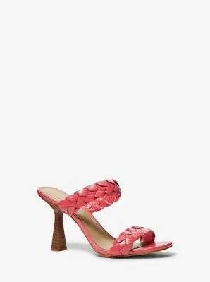 Clara Braided Faux Leather Sandal