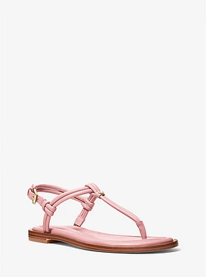 Astra Leather T-Strap Sandal