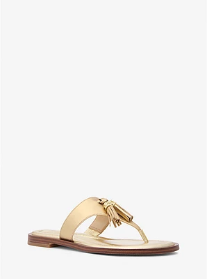 Kiernan Metallic Leather Sandal