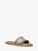 Dana Leather Slide Sandal
