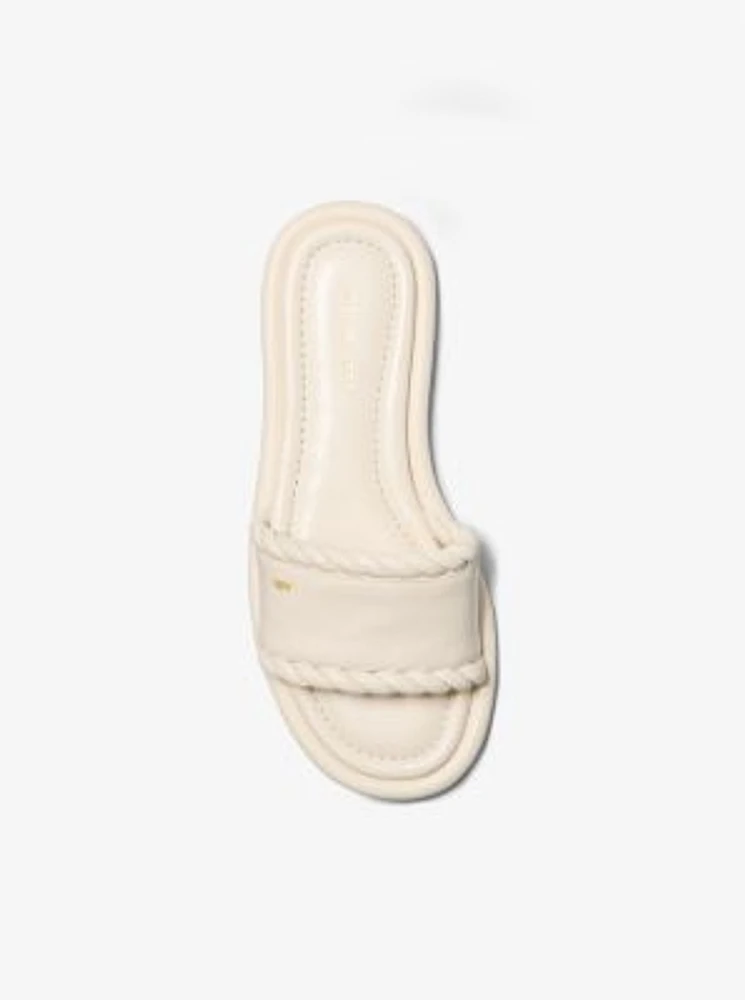 Dana Leather Slide Sandal
