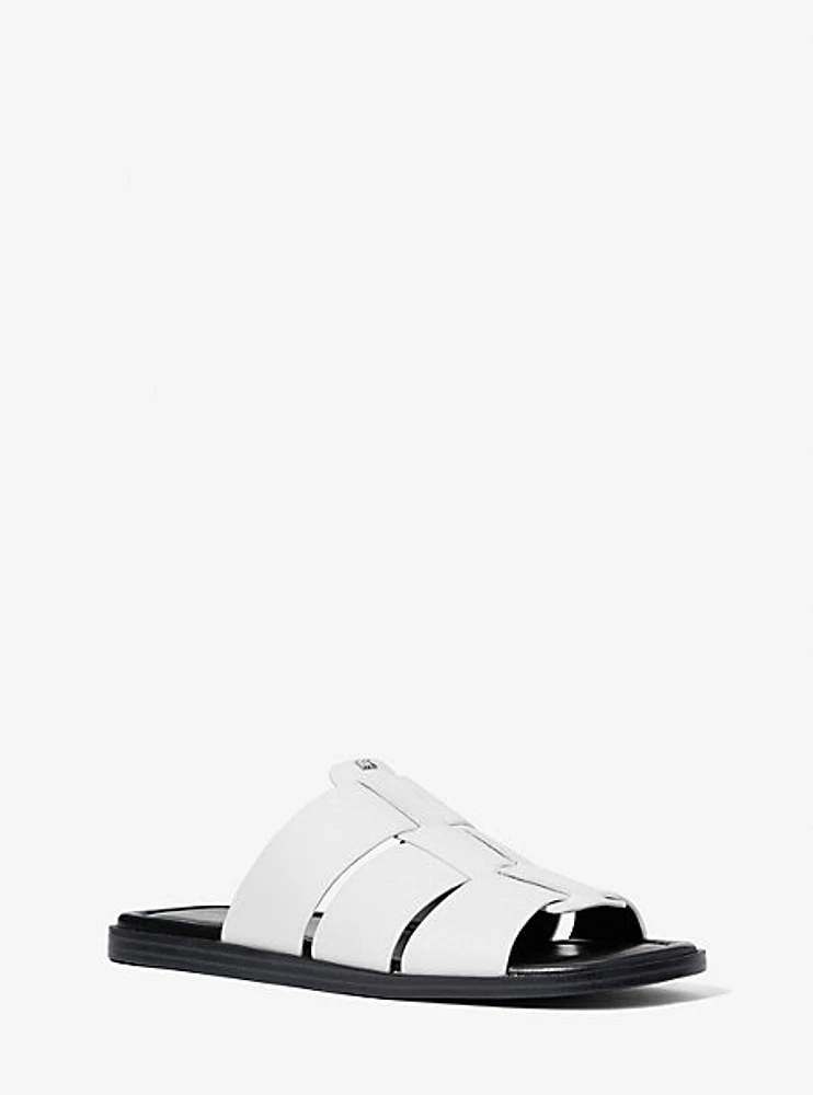 Indy Leather Slide Sandal