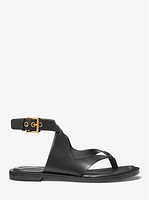 Irene Leather Wrap Sandal