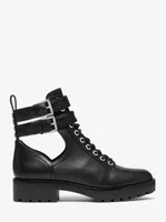 Bensen Leather Combat Boot