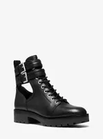 Bensen Leather Combat Boot