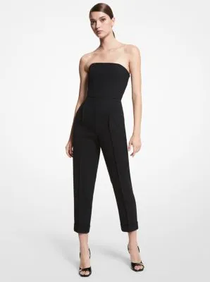 Double Crepe Sablé Jumpsuit