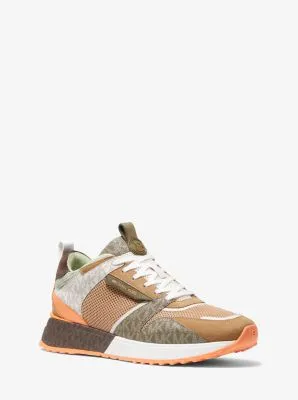 Theo Color-Block Mesh and Logo Trainer