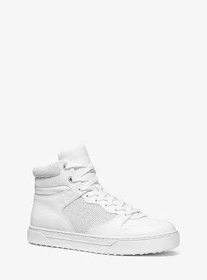 Barett Leather High-Top Sneaker