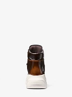 Atlas Burnished Leather Lace-Up Boot