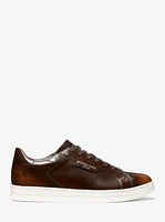 Keating Burnished Leather Sneaker