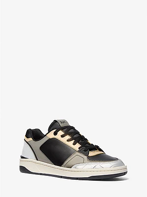 Rebel Color-Block Leather Sneaker