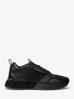 Theo Leather and Mesh Trainer
