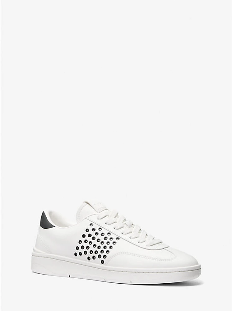 Wilton Grommeted Leather Sneaker