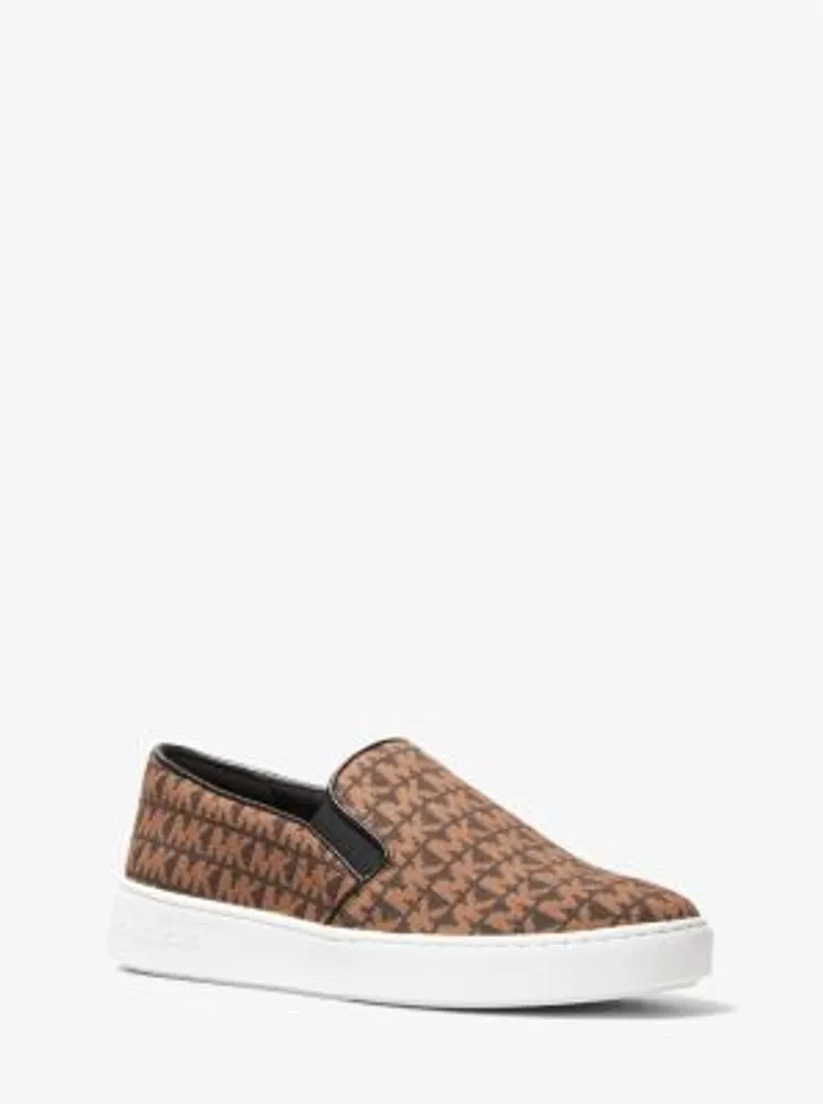 Keaton Logo Knit Slip-On Sneaker