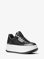 Hayes Embellished Leather Sneaker