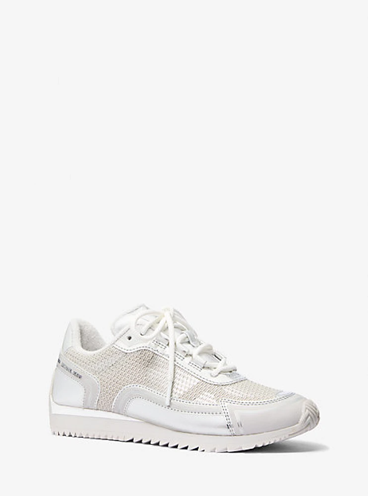 Byrdie Metallic Mesh Trainer