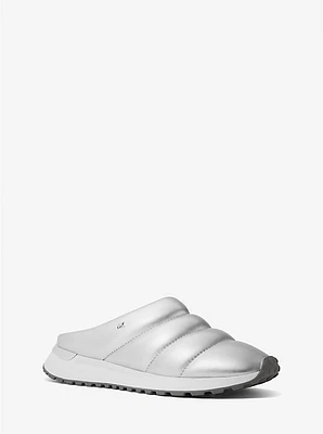 Epic Metallic Quilted Slip-On Trainer