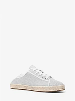 Libby Glitter Chain Mesh Collapsible-Heel Sneaker