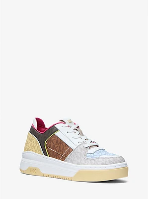 Lexi Color-Blocked Logo Sneaker