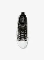 Evy Empire Logo Jacquard High-Top Sneaker