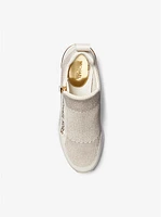 Willis Metallic Stretch Knit Trainer