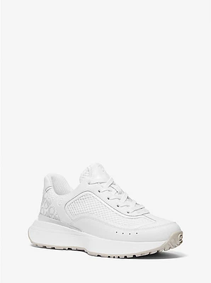Ari Leather and Mesh Trainer