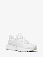 Ari Leather and Mesh Trainer