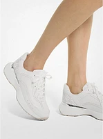 Ari Leather and Mesh Trainer
