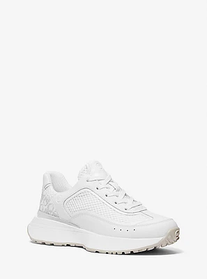 Ari Leather and Mesh Trainer