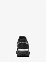 Ari Frayed Denim Trainer