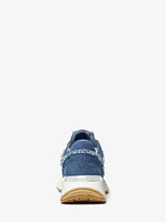 Ari Frayed Denim Trainer