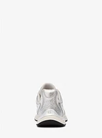 Riley Metallic Leather Trainer