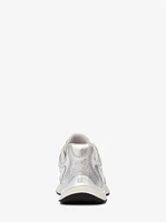 Riley Metallic Leather Trainer