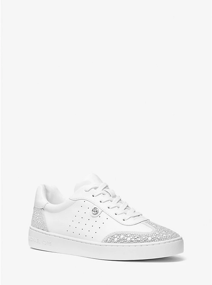 Scotty Embellished Leather Sneaker