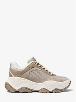Atlas Mesh and Suede Trainer
