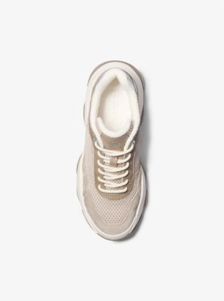 Atlas Mesh and Suede Trainer