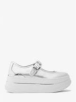 Hayes Metallic Leather Mary Jane Sneaker