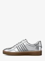 Scotty Embellished Metallic Leather Sneaker