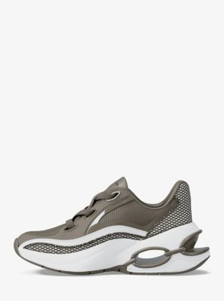 Toni Mixed-Media Sneaker