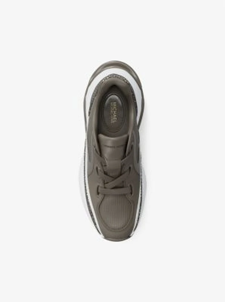 Toni Mixed-Media Sneaker